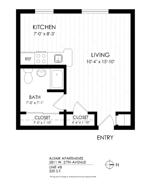 2811 W 27th Avenue Studio-1 Bed Apartment for Rent - Photo Gallery 10